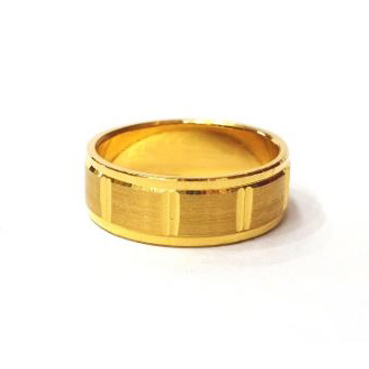 NO.21032 24k 순금 4돈 남자 반지