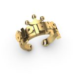 순금 2 돈 이름 이니셜 반지 24k Baby Ring 금시세