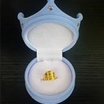 순금 한돈 2020 아기 천사 쥐때해 100 일 반지 24k 2020 Baby Ring, Year of the mouse