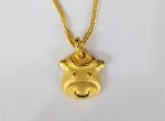 24k cow pendent 순금 금 송아지
