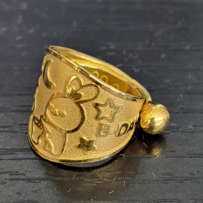 1 돈 토끼 돌반지 korean 24k gold baby ring rabbit bunny 순금 1 돈 토끼 돌반지 korean 24k gold baby ring rabbit bunny 순금시세